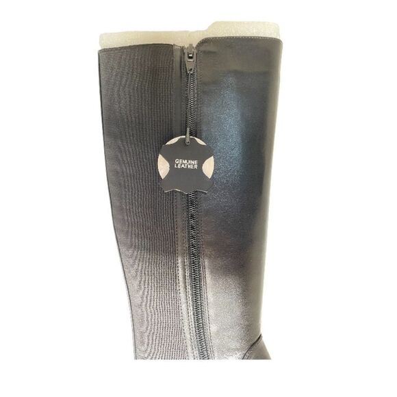 Giani Bernini, Women's barnibee Memory Foam Knee High Riding Boots. color: black - Picture 4 of 10